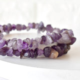 Healing Stones | Amethyst | Chip Bracelet |Spiritual Jewelry - Candle Queen Candles