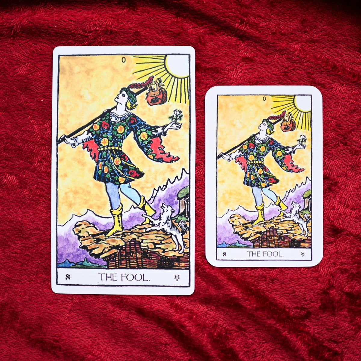 The Mini Weiser Tarot (78 Full-Color Cards, Mini RWS Deck)