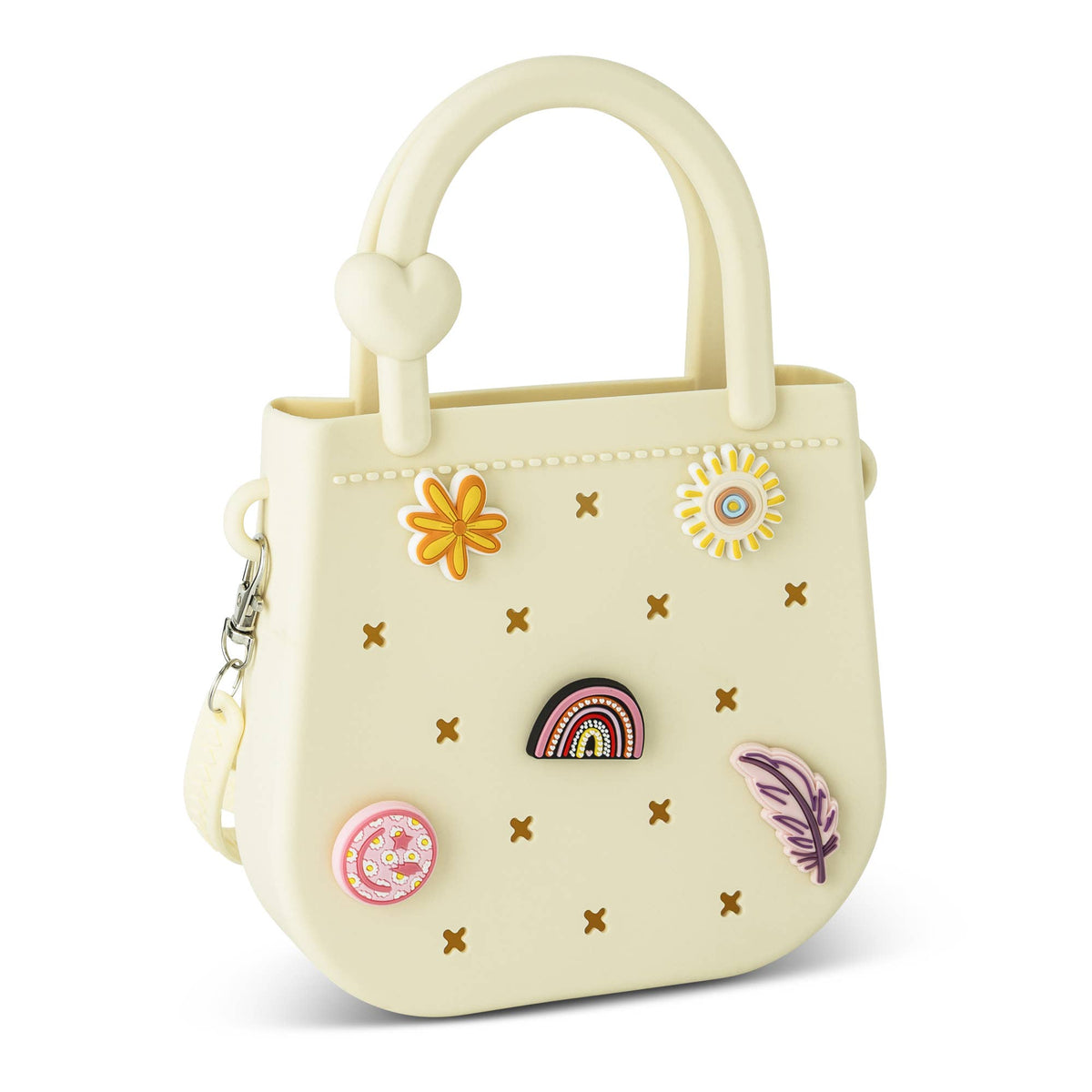 Mini Bogg Crossbody Bag - Cream