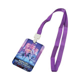 Kpop Demon Hunters HUNTRIX Printed Lanyard ID Holders - Candle Queen Candles