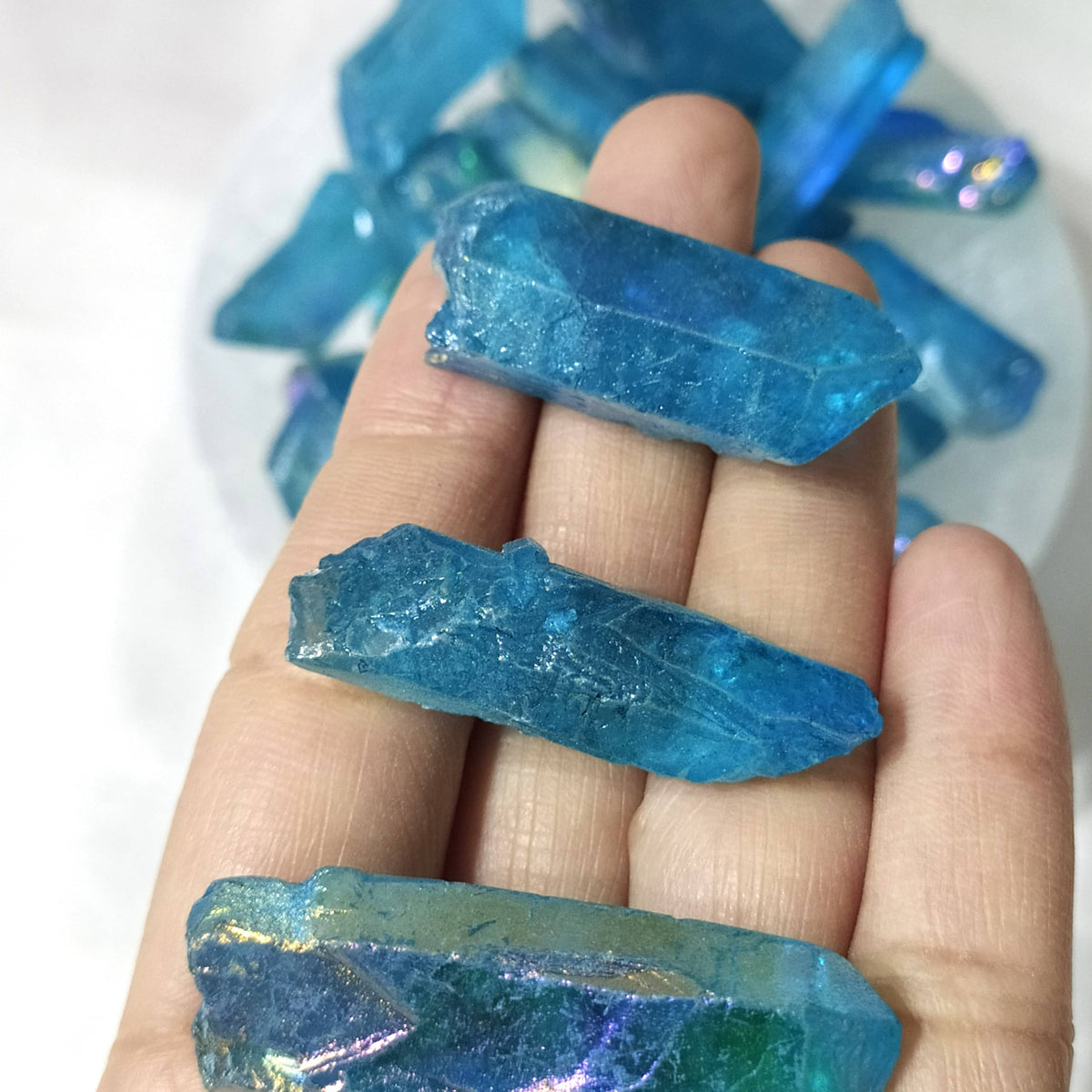 Angel Aura Quartz Point - Candle Queen Candles