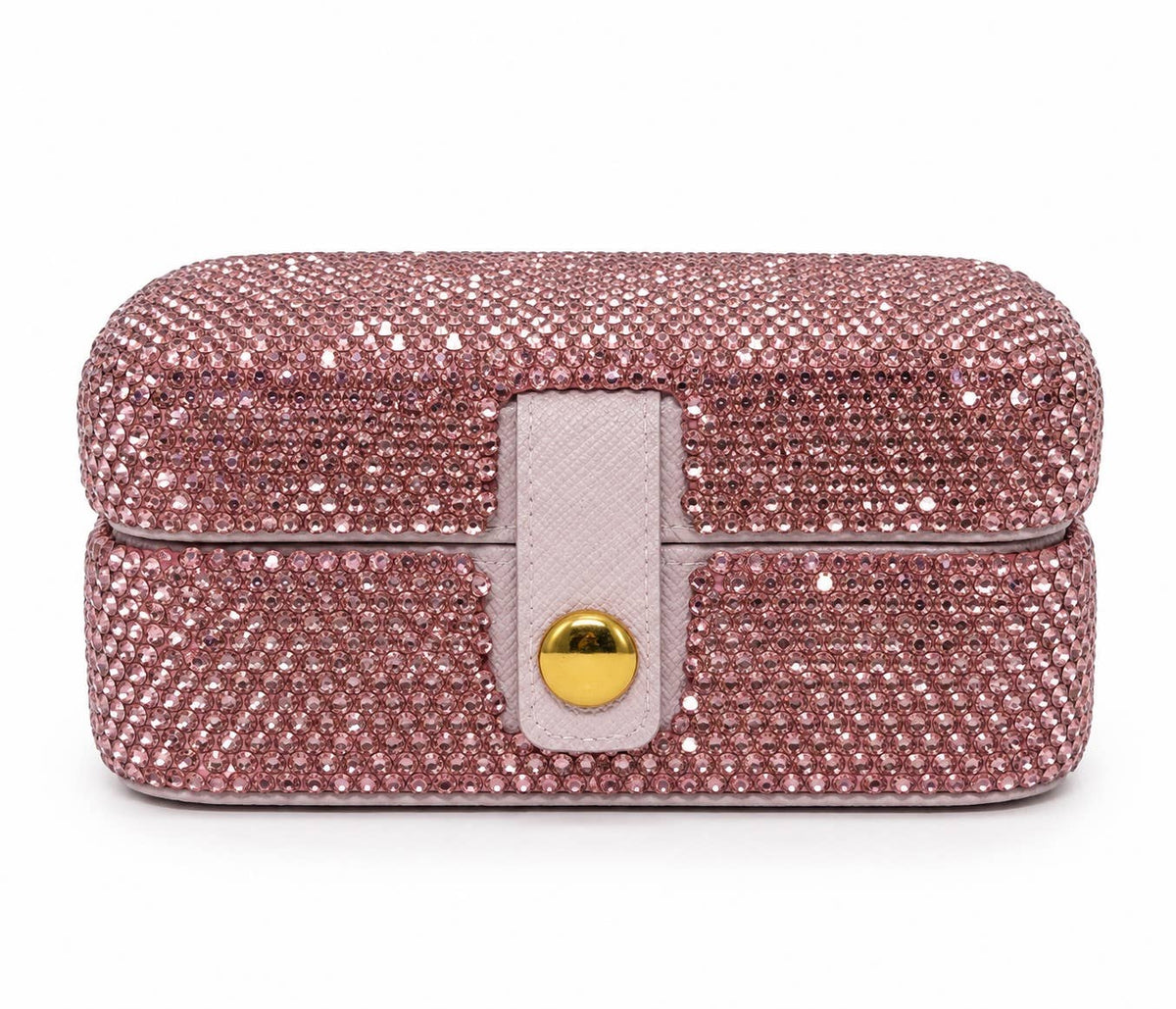Bling Travel Jewelry Box: Pink