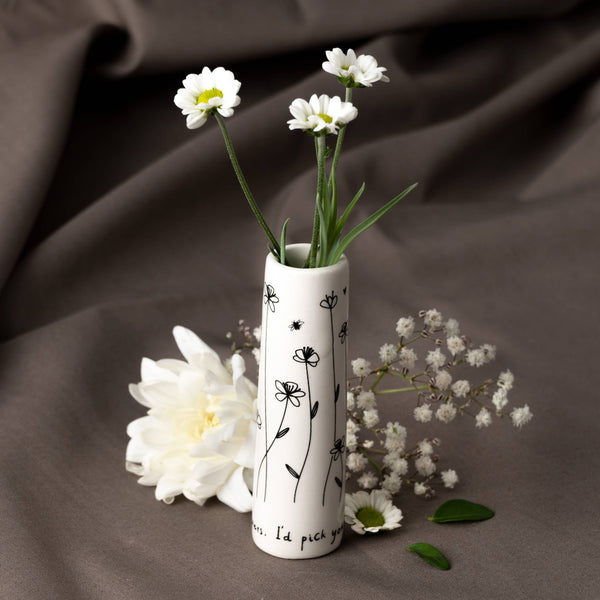 Send With Love 'If Friends Were Flowers...' Bud Vase