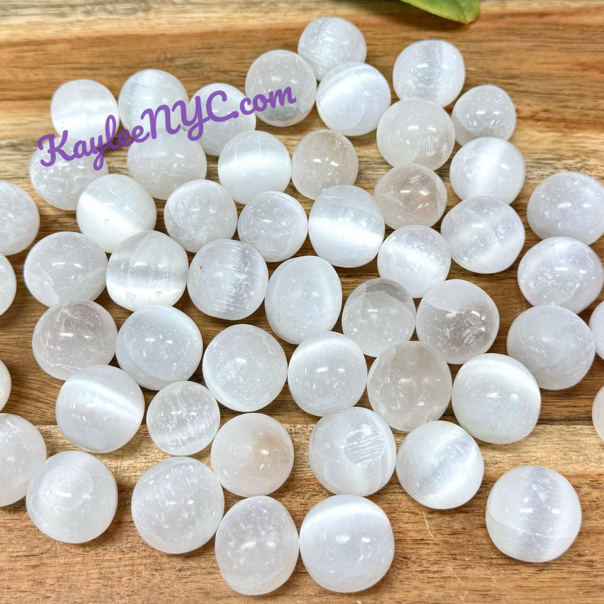 2 Lbs Natural Selenite aka Satin Spar Tumble Healing Energy