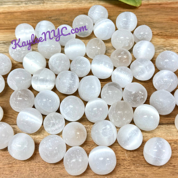 2 Lbs Natural Selenite aka Satin Spar Tumble Healing Energy