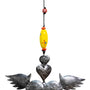 The Winged Heart: Beads & Bell