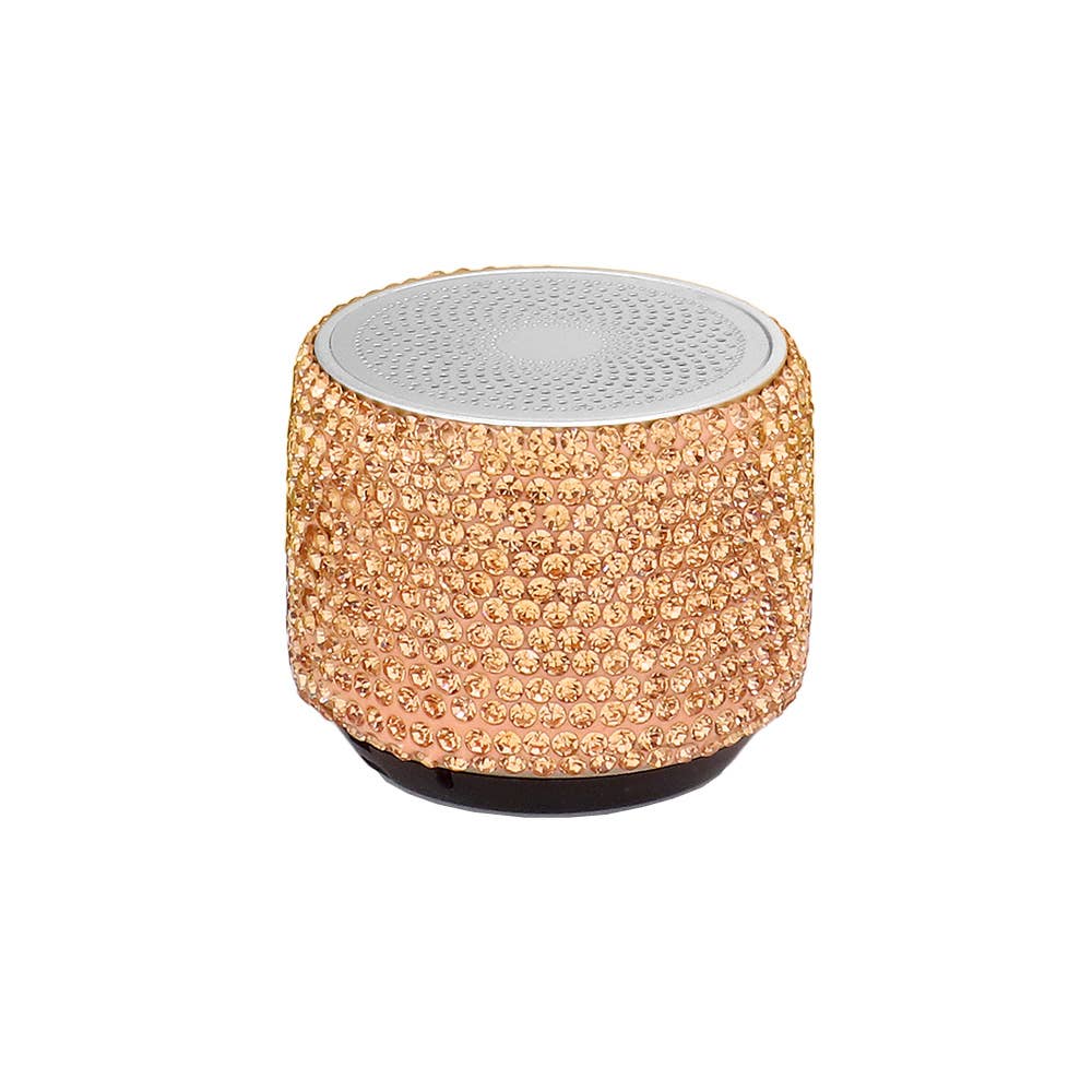 Mini Portable Bling Studded Wireless Speaker
: HEMATITE
