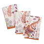 Mighty Mini Reversible Towel (Set of 3) - HJ Fall Funghi: Multicolor