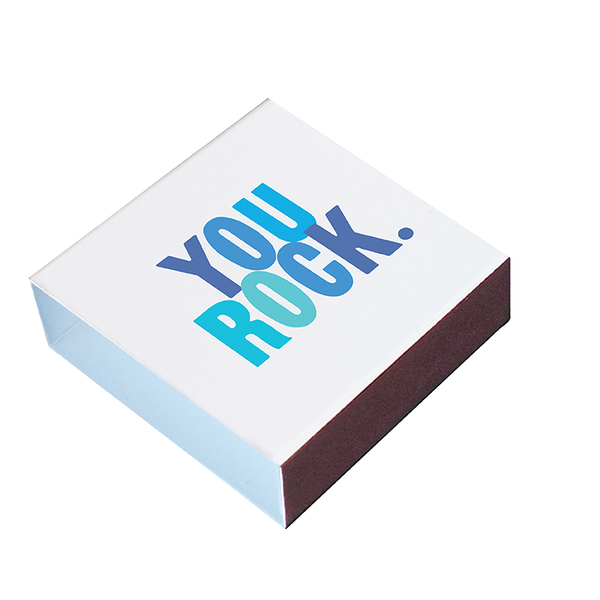 Matchboxes - You Rock - White Background (Saying)