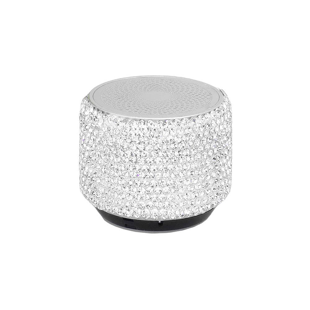 Mini Portable Bling Studded Wireless Speaker
: HEMATITE