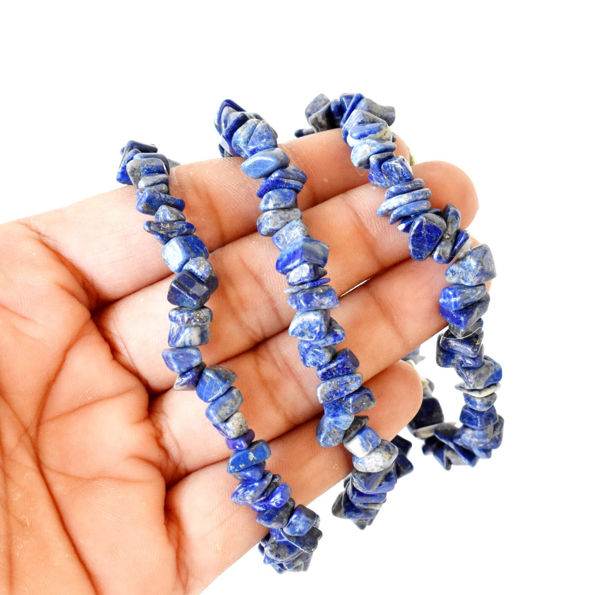 Healing Stone | Lapis Lazuli | Spiritual Gift |Chip Bracelet