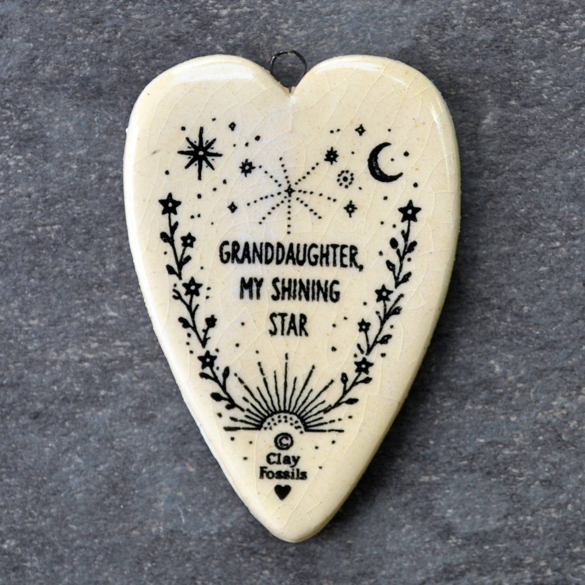 Granddaughter Heart Ornament