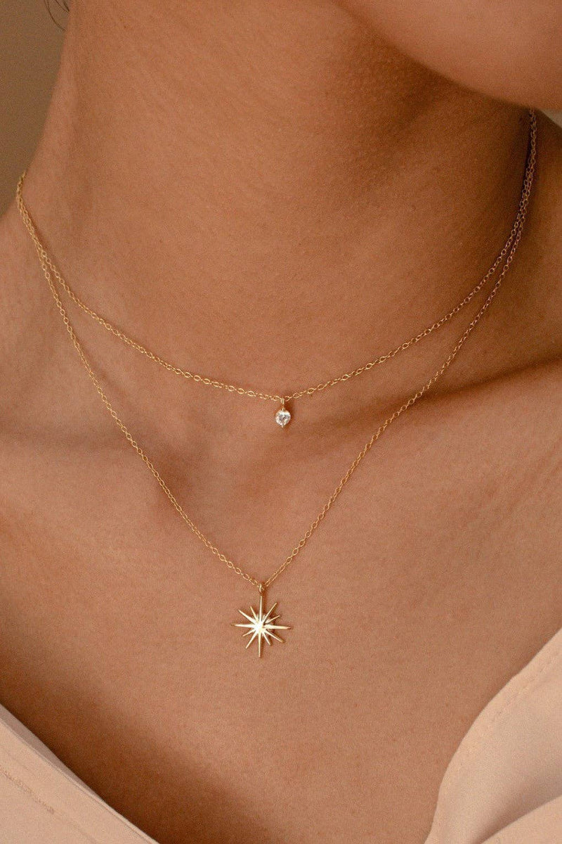 18K Gold Plated Waterproof Stainless Steel Chain Necklace