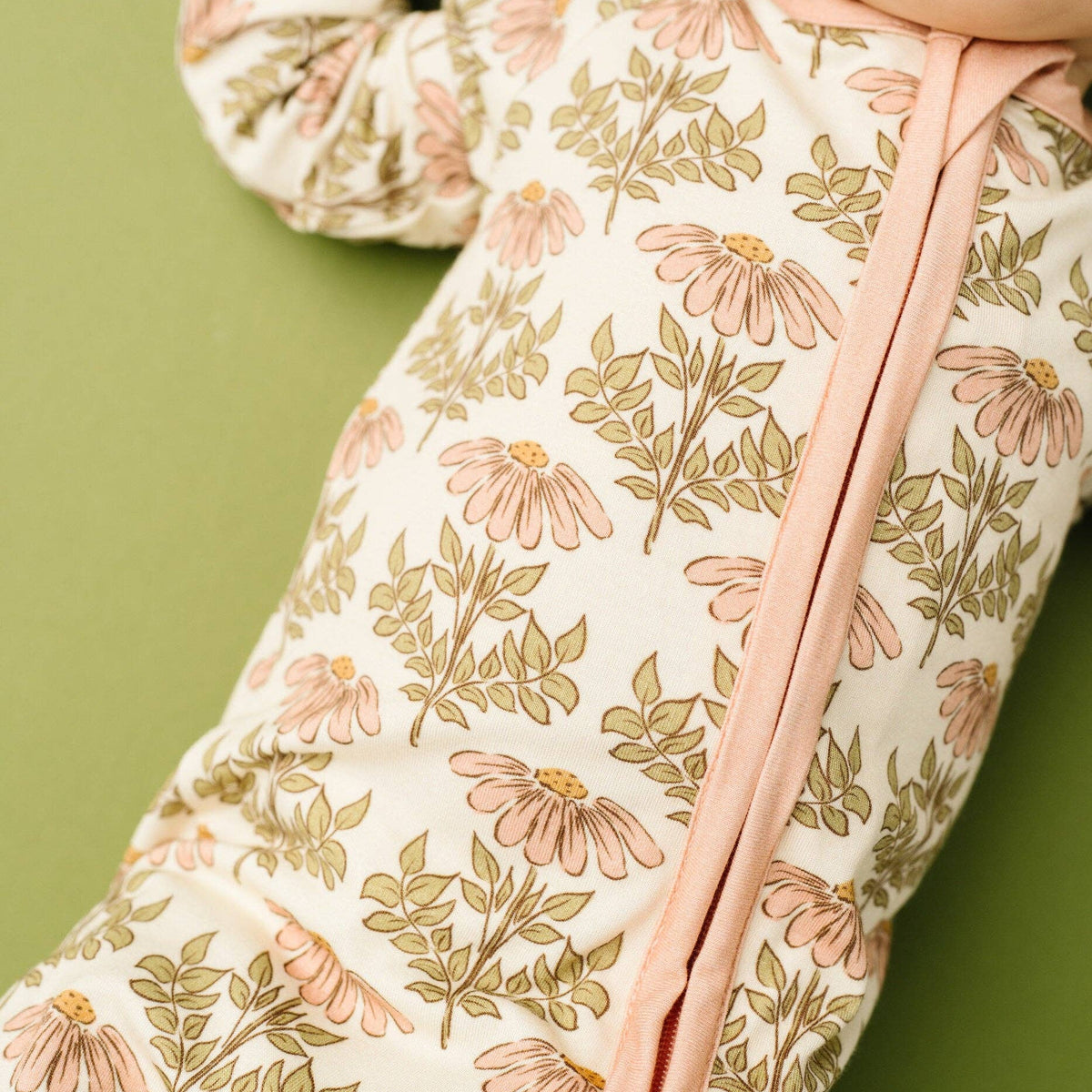 Timeless Petals Bamboo Sleeper: 3-6M