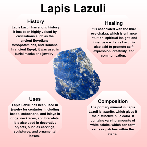 Healing Stone | Lapis Lazuli | Spiritual Gift |Chip Bracelet