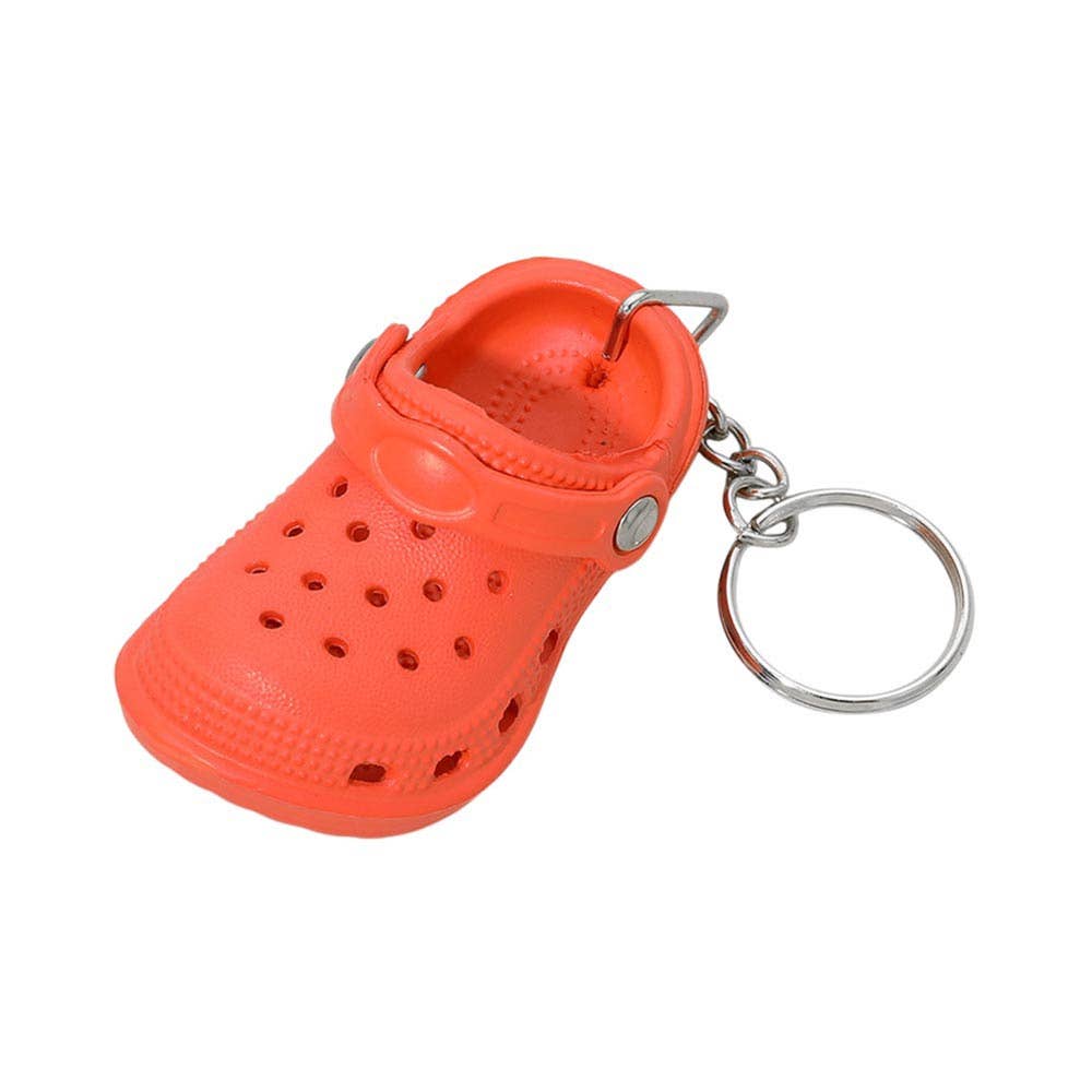 12PCS - Mini Clog Shoes Bag Charm Keychains