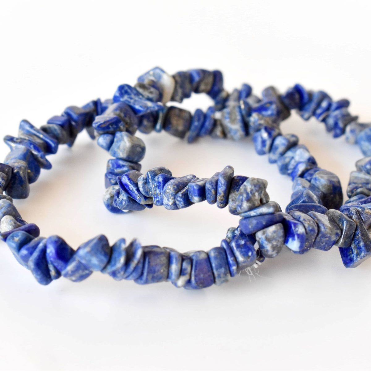 Healing Stone | Lapis Lazuli | Spiritual Gift |Chip Bracelet