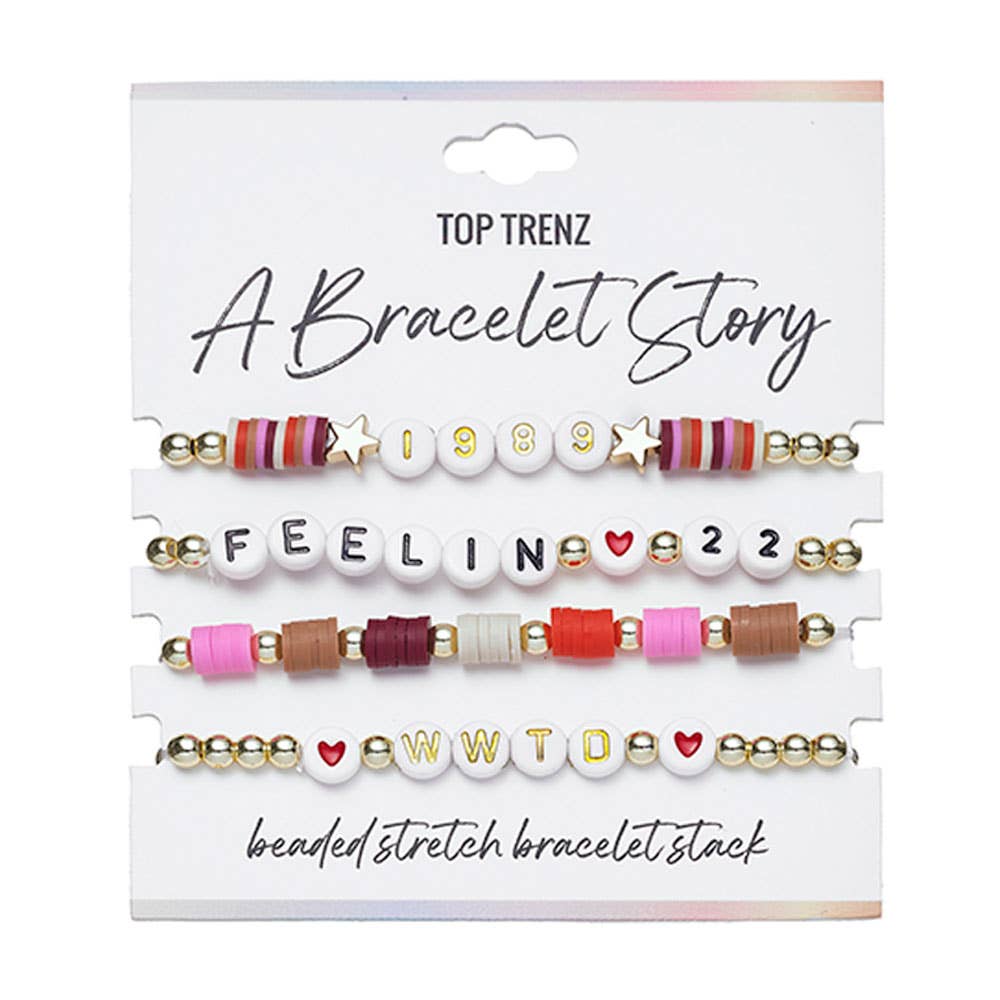 A Bracelet Story - Eras Edition Beaded Stretch Bracelets Set