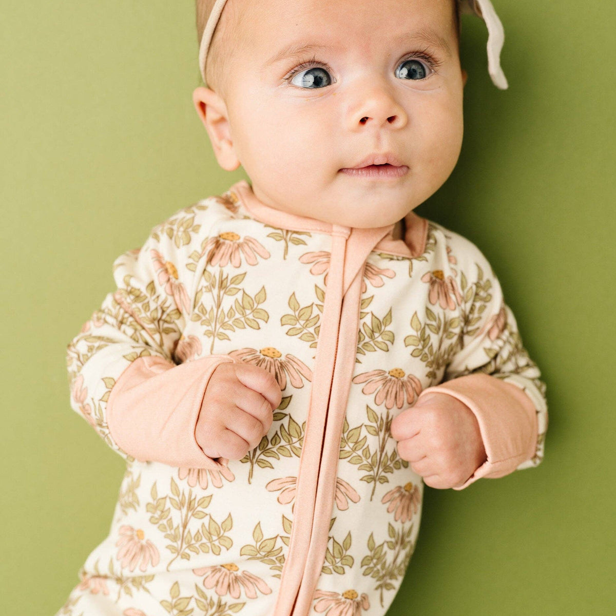 Timeless Petals Bamboo Sleeper: 12-18M
