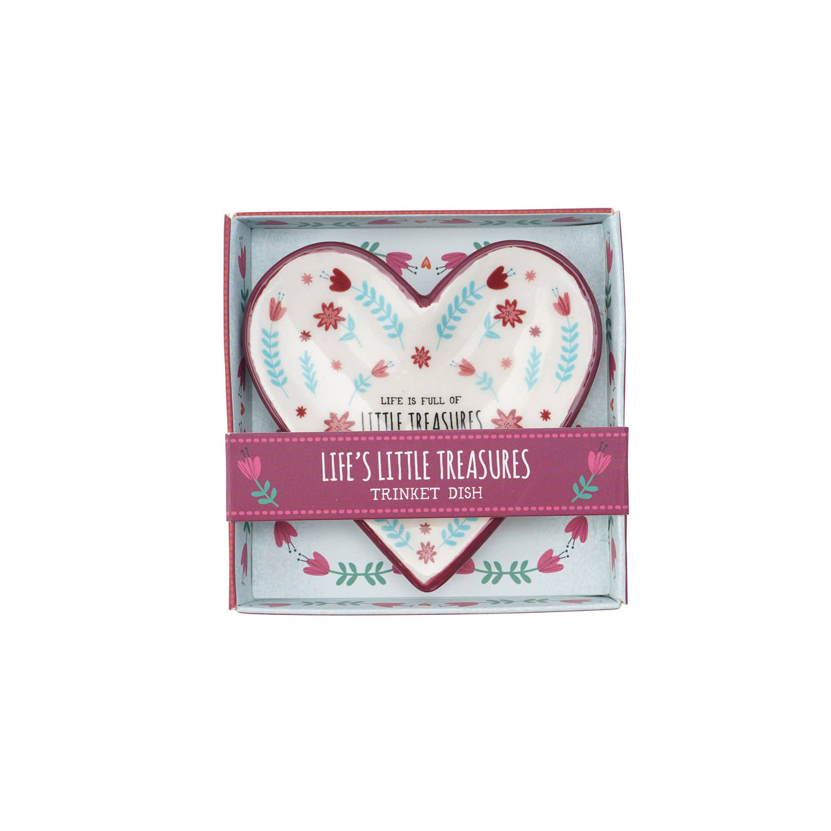 Live Happy 'Life Is Full of...' Trinket Dish