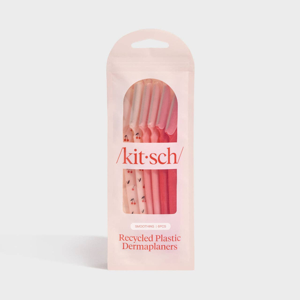 Recycled Plastic Dermaplaners 6pc Set - Asstd Cherry Blossom - Candle Queen Candles