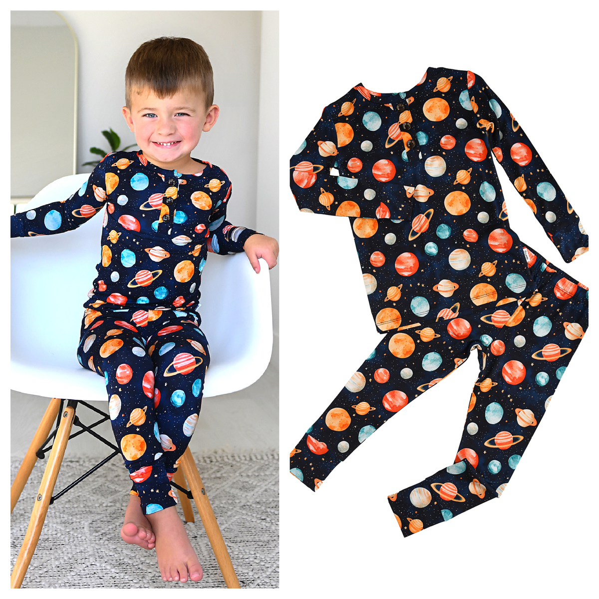 Harrison TWO PIECE Bamboo Kids Clothing Outfit: 18-24m