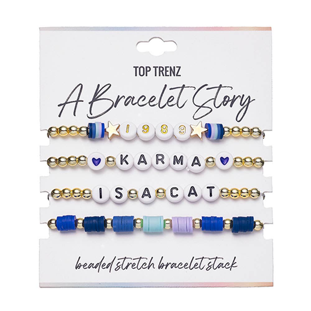 A Bracelet Story - Eras Edition Beaded Stretch Bracelets Set