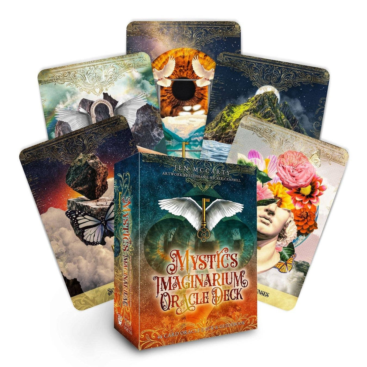 Mystic's Imaginarium Oracle Deck: 44 Cards & 90 Pg Book