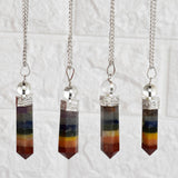Dowsing Pendulum | Chakra Pendulum | Faceted Pendulums: Faceted - Candle Queen Candles