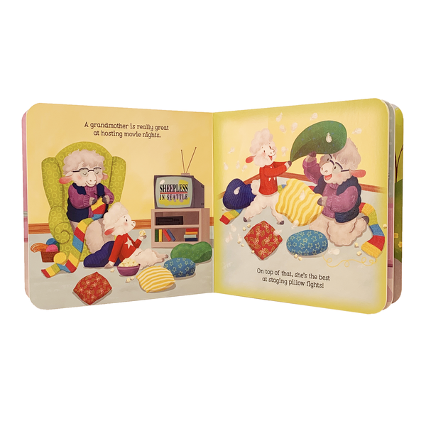 Grandma Hugs Keepsake Board Book - Candle Queen Candles