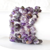 Healing Stones | Amethyst | Chip Bracelet |Spiritual Jewelry - Candle Queen Candles