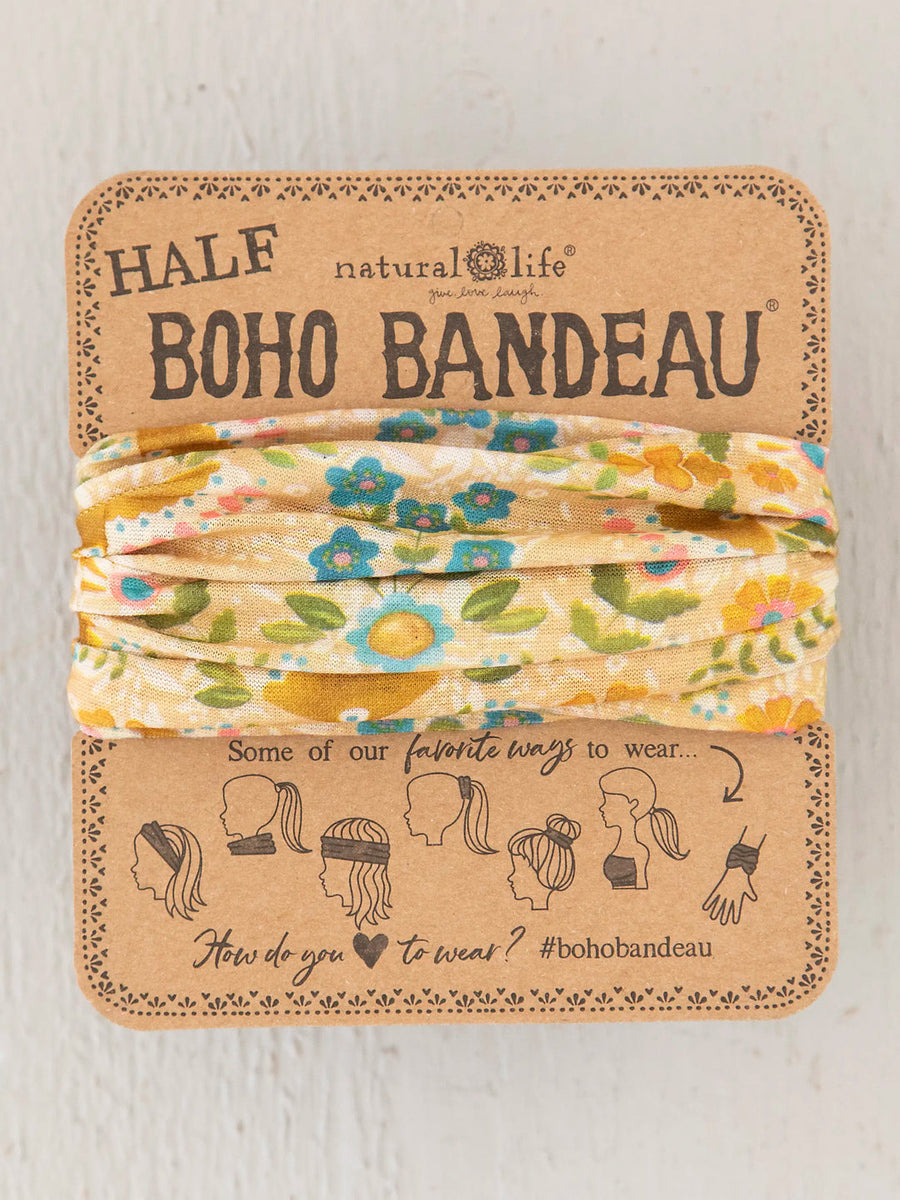 Half Boho Bandeau Headband - Candle Queen Candles