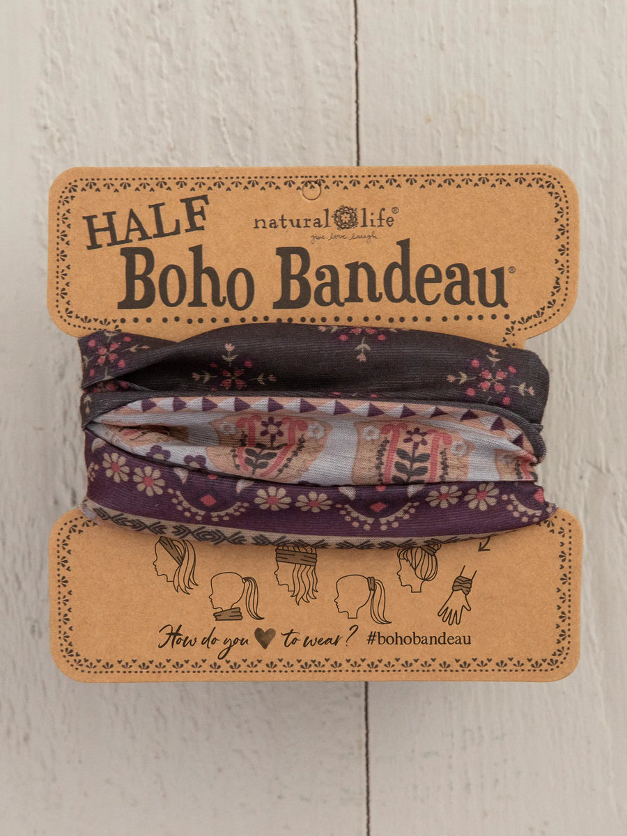 Half Boho Bandeau Headband - Candle Queen Candles