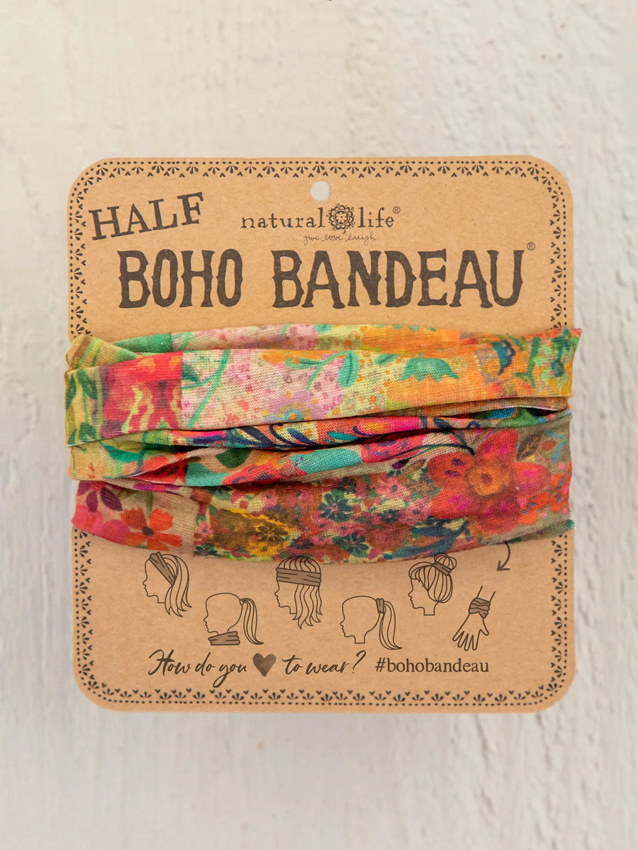 Half Boho Bandeau Headband - Candle Queen Candles