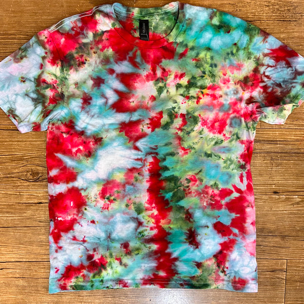 Christmas Tie Dye Tee