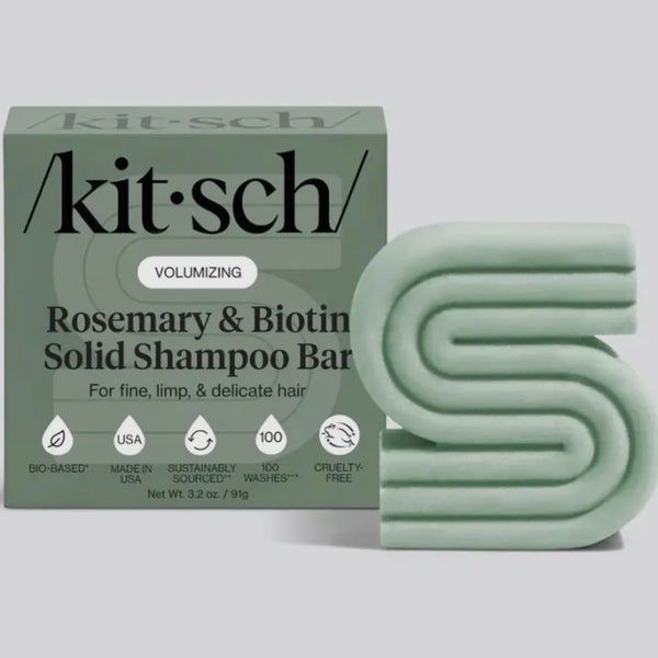Rosemary & Biotin Solid Shampoo Bar - Candle Queen Candles