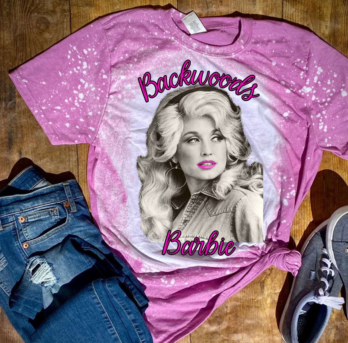 Backwoods Barbie Dolly Parton Tshirt