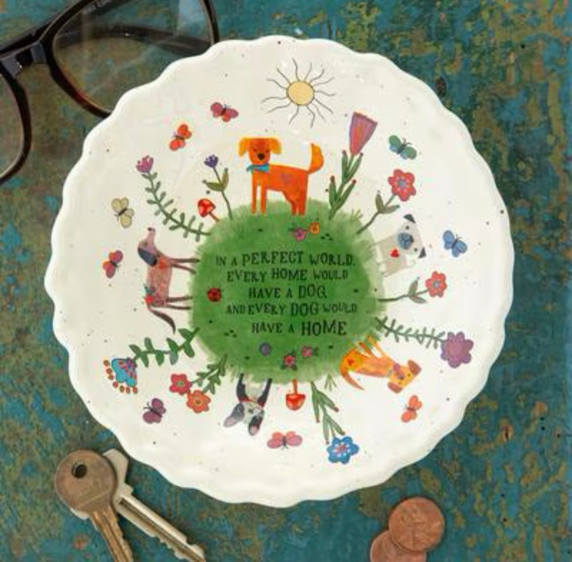 Artsy Trinket Dish