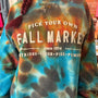 Fall Market Tie Dye Sweatshirt