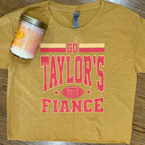 Go Taylor’s Fiancé Crop Tee