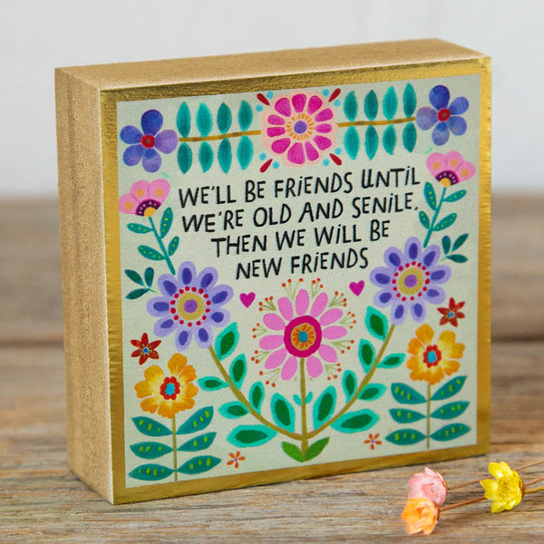 Natural Life Decorative Plaque