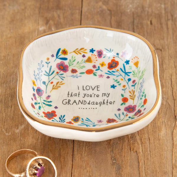 Antiqued Trinket Bowl