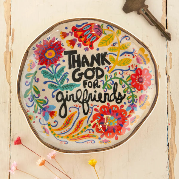 Artsy Ceramic Trinket Dish