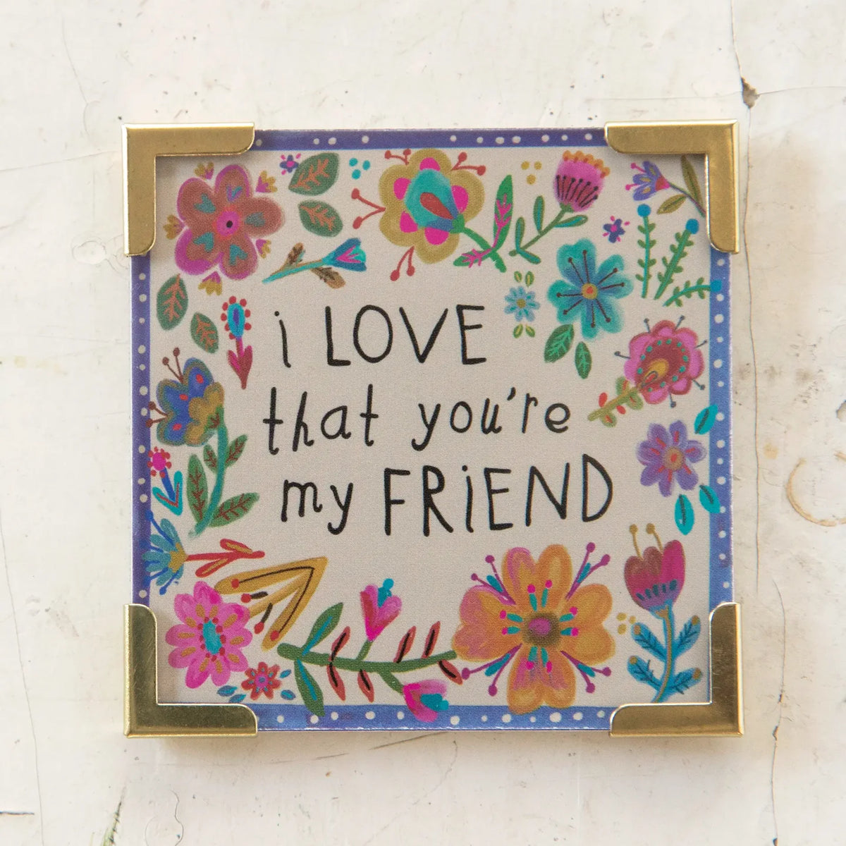 Natural Life Corner Magnet Keepsake