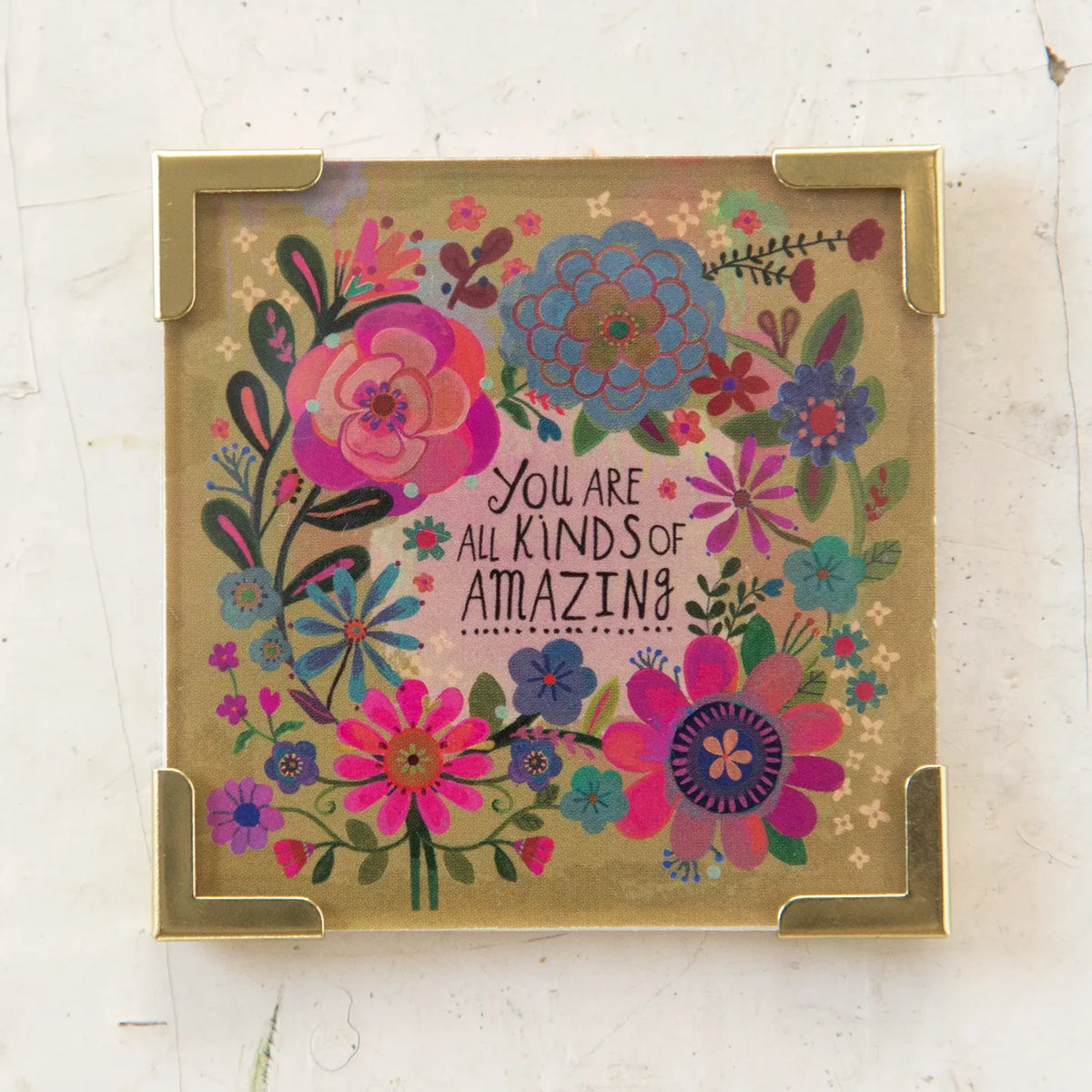 Natural Life Corner Magnet Keepsake
