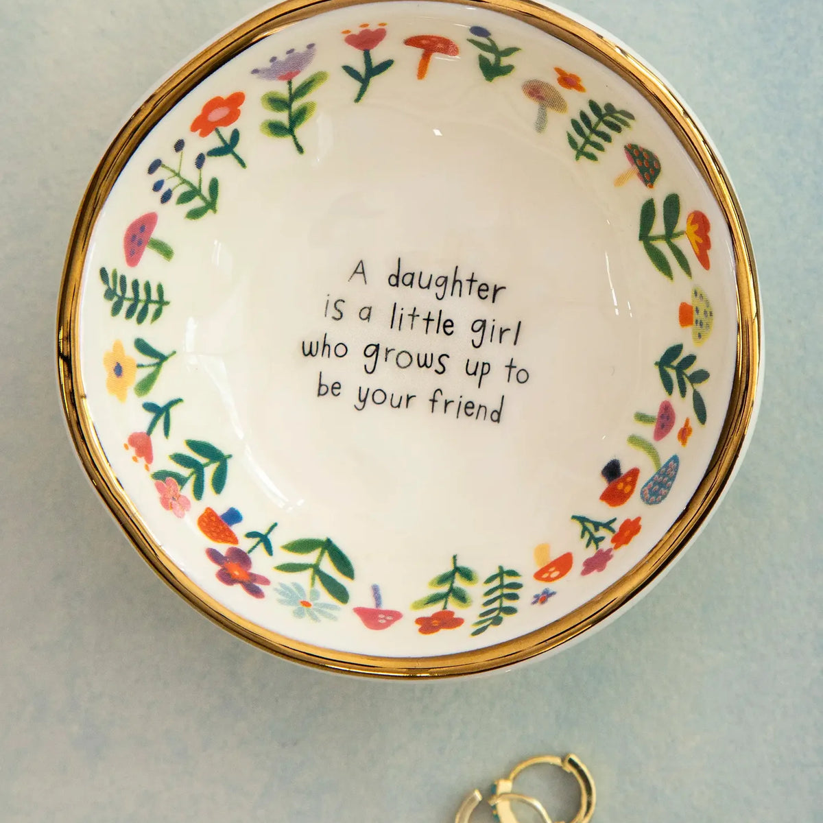 Antiqued Trinket Bowl