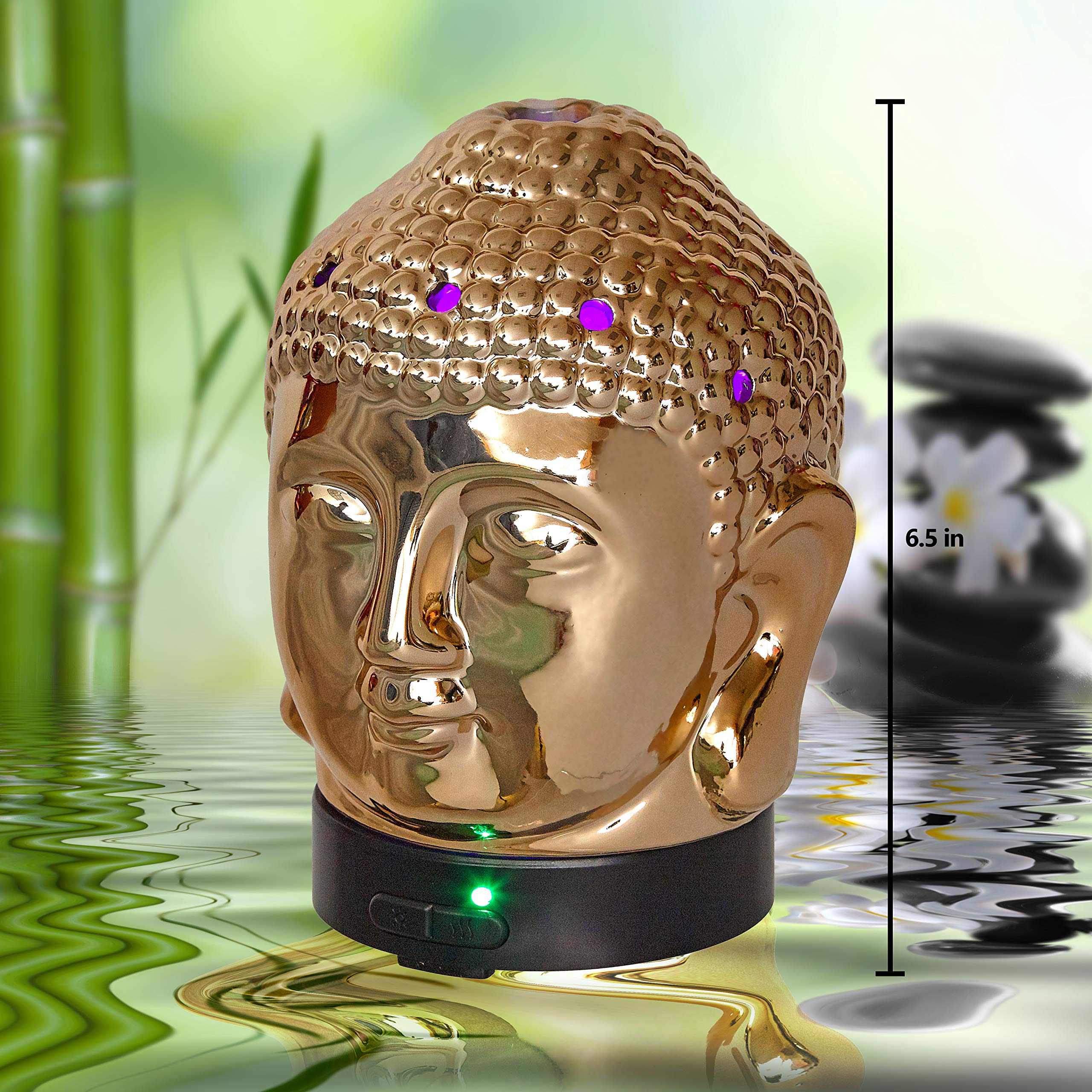 Buddha Ceramic Ultrasonic Diffuser – Candle Queen Candles
