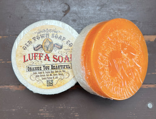 Luffa Soap -Goat's Milk Soap