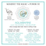 Manifest the Magic + Power of Aquamarine