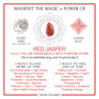 Manifest the Magic + Power of Red Jasper